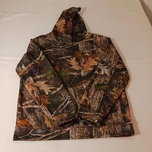 Redhead Men's Brown Camo Hunting Pullover Hoodie Sweatshirt Size XL (14-16)